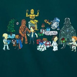 XL - Unopened - Star Wars Holiday Long Sleeve T-Shirt for Adults